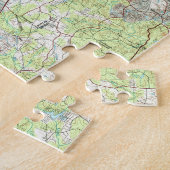 Atlanta Georgia Map (1981) Puzzle (Seite)
