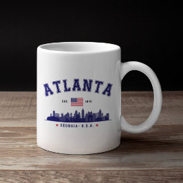 Atlanta Georgia Modern Cityline Kaffeetasse