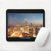 Atlanta, Georgia nachts - schöne Skyline Mousepad (Mit Mouse)