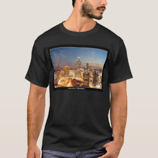 Atlanta, Georgia nachts - schöne Skyline T-Shirt