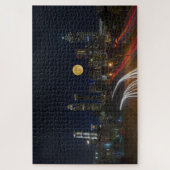 Atlanta, Georgia Nighttime Skyline Puzzle (Vertikal)