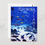 Atlanta Georgia Phantastische Sehenswürdigkeiten Postkarte (Vorne/Hinten)