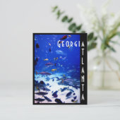 Atlanta Georgia Postkarte (Stehend Vorderseite)