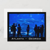 Atlanta Georgia Postkarte (Vorne/Hinten)