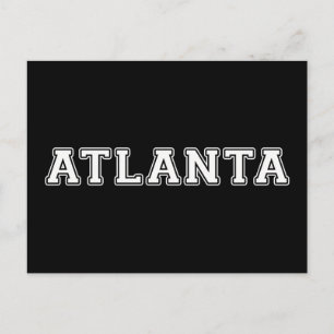 Atlanta Georgia Postkarte