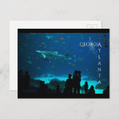 Atlanta Georgia Postkarte (Vorne/Hinten)