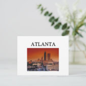 ATLANTA Georgia Postkarte (Stehend Vorderseite)
