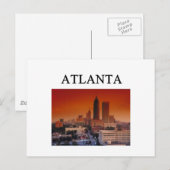 ATLANTA Georgia Postkarte (Vorne/Hinten)