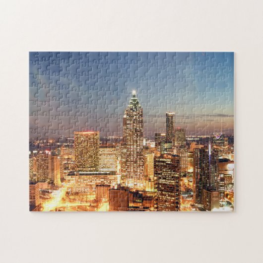 Atlanta Georgia Puzzle (Horizontal)