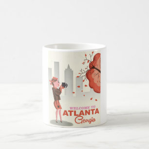 Atlanta Georgia Reiseplakat Kaffeetasse