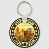 Atlanta Georgia Schlüsselanhänger (Vorderseite)