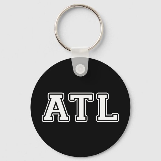 Atlanta Georgia Schlüsselanhänger (Vorderseite)