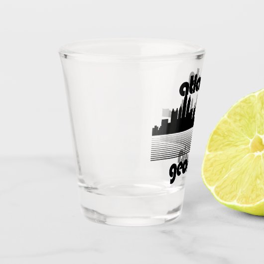 Atlanta Georgia Schnapsglas (Links)