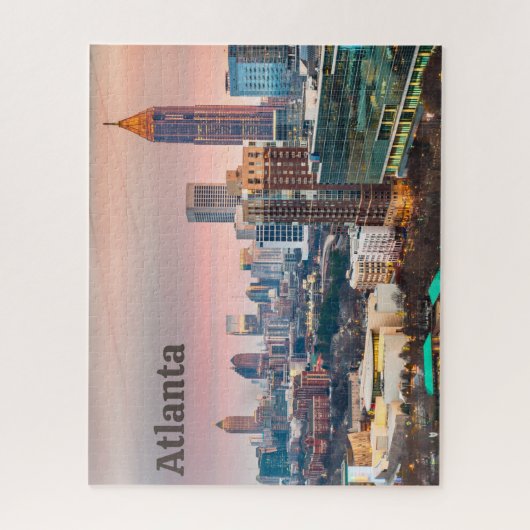 Atlanta, Georgia Schöne Sicht auf die sonnige Stad Puzzle (Vertikal)