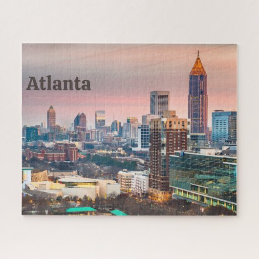 Atlanta, Georgia Schöne Sicht auf die sonnige Stad Puzzle (Horizontal)