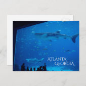 Atlanta Georgia Sights Postkarte (Vorne/Hinten)
