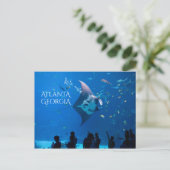 Atlanta Georgia Sights Postkarte (Stehend Vorderseite)