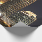 Atlanta, Georgia Skyline Geschenkpapier (Ecke)