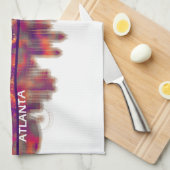Atlanta Georgia Skyline Geschirrtuch (Viertel Falte)