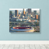 Atlanta Georgia Skyline Leinwanddruck (Insitu (Holzboden))
