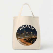 Atlanta Georgia Skyline, Nachtstadtlichter Souveni