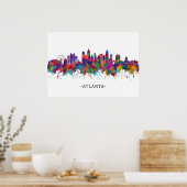 Atlanta Georgia Skyline Poster (Küche)