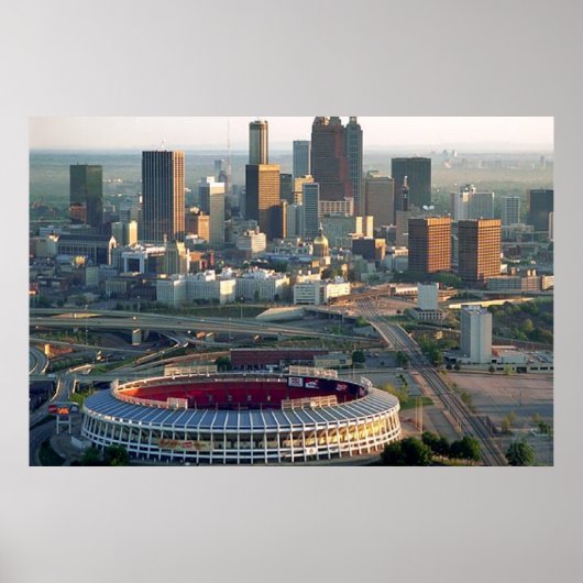 Atlanta Georgia Skyline Poster (Vorne)