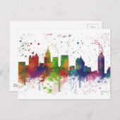 ATLANTA GEORGIA SKYLINE POSTKARTE (Vorne/Hinten)