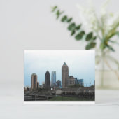 Atlanta, Georgia Skyline Postkarte (Stehend Vorderseite)