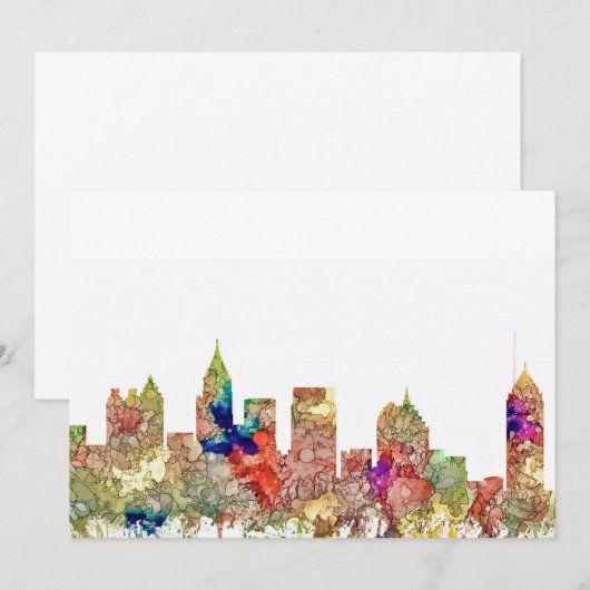 Atlanta Georgia Skyline SG-Faded Glory (Vorne/Hinten)