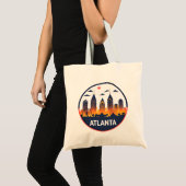 Atlanta Georgia Skyline Tragetasche (Vorderseite (Produkt))