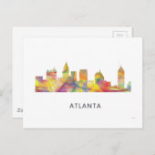 ATLANTA GEORGIA SKYLINE WB1 - POSTKARTE (Vorne/Hinten)