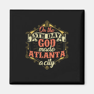 Atlanta Georgia Stadt Magnet