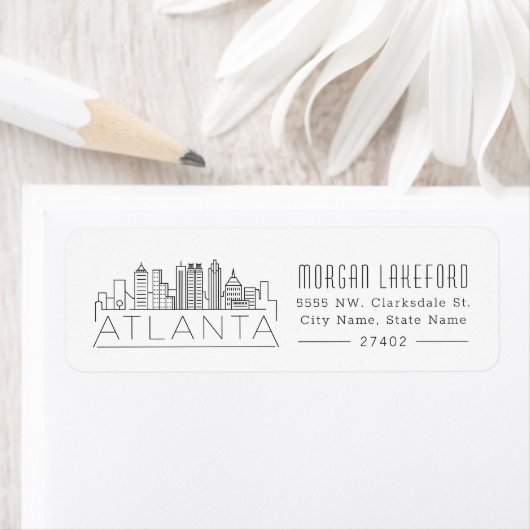 Atlanta, Georgia Stylized Skyline | (Insitu)