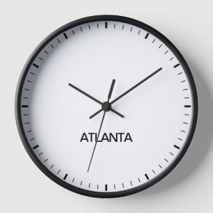 Atlanta Georgia Time Zone Newsroom Style Uhr