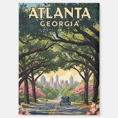 Atlanta Georgia Travel Magnet (Vorderseite)