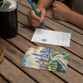 Atlanta Georgia Wasserfarbe Einladung