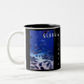 Atlanta Georgia Zweifarbige Tasse (Links)