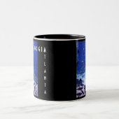 Atlanta Georgia Zweifarbige Tasse (Mittel)