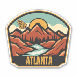 Atlanta, Georgien Aufkleber