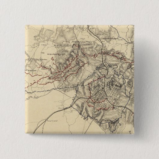 Atlanta, Georgien Button (Vorderseite)