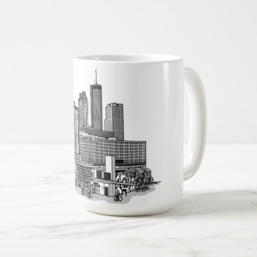 Atlanta, Georgien Kaffeetasse (VorderseiteRechts)