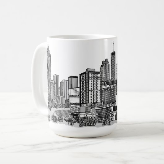 Atlanta, Georgien Kaffeetasse (Vorderseite Links)