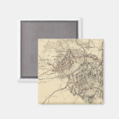 Atlanta, Georgien Magnet (Vorderseite/Rückseite)