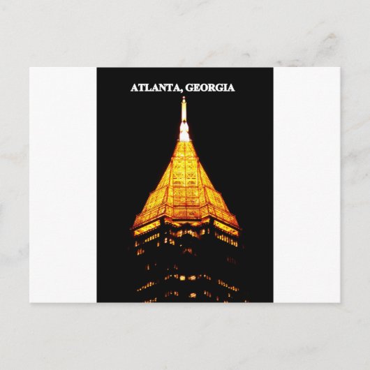 ATLANTA, GEORGIEN POSTKARTE (Vorderseite)