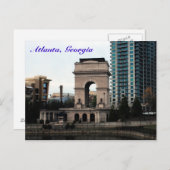 Atlanta, Georgien Postkarte (Vorne/Hinten)