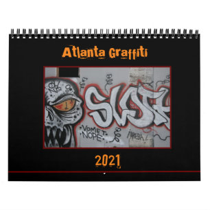 Atlanta Graffiti 2021 Kalender