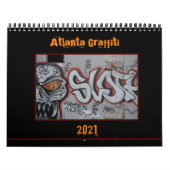 Atlanta Graffiti 2021 Kalender (Titelbild)