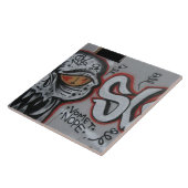 Atlanta-Graffiti-Fliese Fliese (Seite)