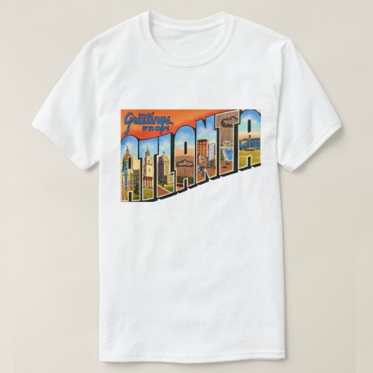 Atlanta Greeting T Shirt (Design vorne)
